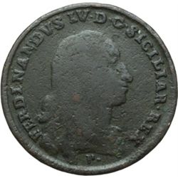 Monete e Medaglie di Zecche Italiane.   Orbetello. Ferdinando IV di Borbone (1759-1816). 4 quattrini