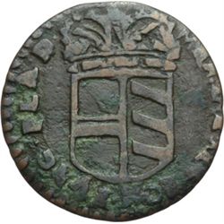 Monete e Medaglie di Zecche Italiane.   Piacenza. Maria Teresa (1740-1744). Sesino.   MIR 1186. AE. 