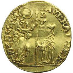 Monete e Medaglie di Zecche Italiane.   Venezia. Paolo Renier (1779-1789). Ducato.   Paol. 12. AU. g