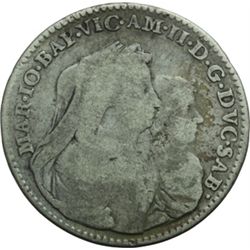 Casa Savoia - Regno di Sardegna - Regno di Italia.  Casa Savoia.  Vittorio Amedeo II (reggenza, 1675