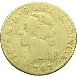 Casa Savoia - Regno di Sardegna - Regno di Italia.  Regno di Sardegna.  Vittorio Amedeo III (1773-17