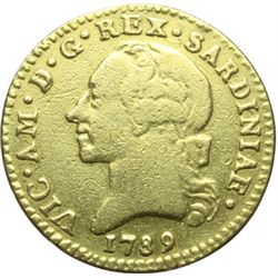 Casa Savoia - Regno di Sardegna - Regno di Italia.  Regno di Sardegna.  Vittorio Amedeo III (1773-17