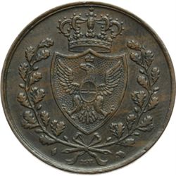 Casa Savoia - Regno di Sardegna - Regno di Italia.  Regno di Sardegna.  Carlo Felice (1821-1831). 5 