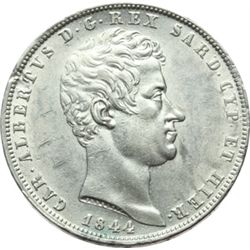 Casa Savoia - Regno di Sardegna - Regno di Italia.  Regno di Sardegna.  Carlo Alberto (1831-1849). 5