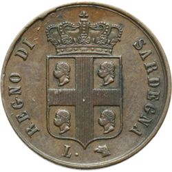 Casa Savoia - Regno di Sardegna - Regno di Italia.  Regno di Sardegna.  Carlo Alberto (1831-1849). 3