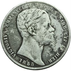 Casa Savoia - Regno di Sardegna - Regno di Italia.  Regno di Sardegna.  Vittorio Emanuele II (1849-1