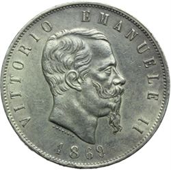 Casa Savoia - Regno di Sardegna - Regno di Italia.  Regno di Italia.  Vittorio Emanuele II  (1861-18