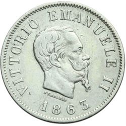 Casa Savoia - Regno di Sardegna - Regno di Italia.  Regno di Italia.  Vittorio Emanuele II  (1861-18