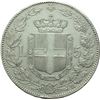 Image 2 : Casa Savoia - Regno di Sardegna - Regno di Italia.  Regno di Italia.  Umberto I (1878-1900). 5 lire 