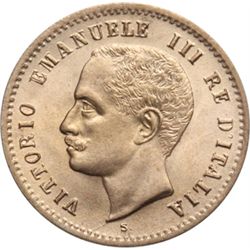 Casa Savoia - Regno di Sardegna - Regno di Italia.  Regno di Italia.  Vittorio Emanuele III (1900-19