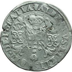 Monete e Medaglie Estere.   Brabante. Alberto ed Elisabetta (1598-1621). Patagon.    AG. g. 27.60   