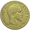 Monete e Medaglie Estere.   Francia. Napoleone III (1852-1870). 10 franchi 1855 A.   Fr.313. AU.    
