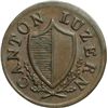 Monete e Medaglie Estere.   Svizzera-Lucerna.  Rappen 1839.   KM 119. AE. g. 1.19     SPL.