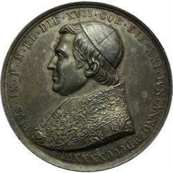 Medaglie Papali.    Pio IX  (1846-1878), Giovanni Mastai Ferretti. Medaglia annuale, A. I.  Elezione