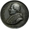 Medaglie Papali.    Pio IX  (1846-1878), Giovanni Mastai Ferretti. Medaglia annuale, A. XXV. Ingress