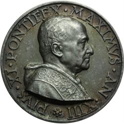 Medaglie Papali.    Pio XI (1922-1939), Achille Ratti. Medaglia annuale, A. XIII. Canonizzazioni del