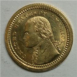 1903 Jefferson Gold Dollar BU