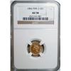 Image 1 : 1854 Type 2 Gold Dollar NGC AU-58