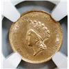 Image 2 : 1854 Type 2 Gold Dollar NGC AU-58