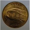 Image 3 : 1910S $20  GOLD   NGC63