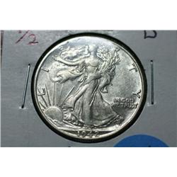 1942-D Standing Half Dollar
