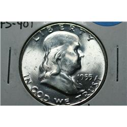 1955 Franklin Half Dollar Vam(FS-401)Bugs Bunny