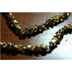 18 inch 18Kt. Gold Nugget Chain(33.4gms)