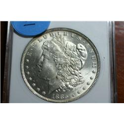 1885-O Morgan Dollar (Scratched)ANACS-MS-60 Details