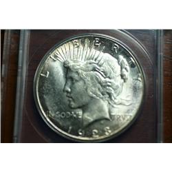 1923-S Peace Dollar (ANACS-AU58)