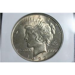 1922 Peace Dollar (NGC-F15)