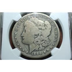 1894-O Morgan Dollar IMPCleaned, OBV Damage (NGC-Good Details)