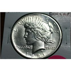 1921 Peace Dollar EF (Key Date)