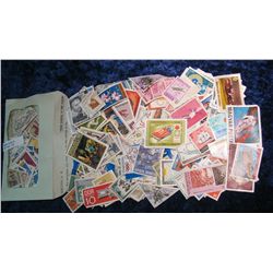 8. Large hoard of approximately 250 Stamps from around the
