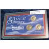 Image 1 : 23. Three-Piece Set "Silver Mercury Dimes" Mint Mark Collection