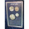 Image 2 : 37. America's Last Silver Coins Four-piece Type Set.