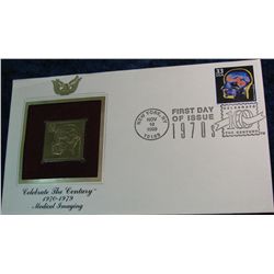 41. 1999 22K Gold Stamp "Celebrate the Century 1970-79