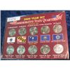 Image 1 : 45. 2000 P & D Commemorative State Quarter Set. BU.
