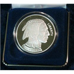 49. 2003 Proof Copy of Buffalo Nickel. 39mm. In case.