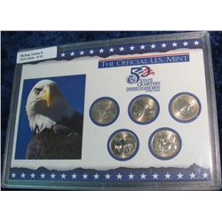 51. 2004 P Statehood Quarter Collection in hard plastic case.