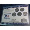 Image 2 : 56. 2002 Statehood Quarter Collection in hard plastic Harris case. Five-piece.