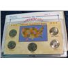 Image 1 : 63. 2005 P Statehood Quarter Collection in hard plastic Harris