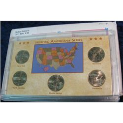 65. 2001 P Statehood Quarter Collection in hard plastic