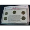 Image 2 : 66. 2001 P Statehood Quarter Collection in hard plastic