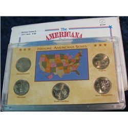 69. 2000 P Statehood Quarter Collection in hard plastic
