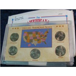 70. 1999 D Statehood Quarter Collection in hard plastic