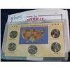 Image 1 : 70. 1999 D Statehood Quarter Collection in hard plastic