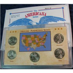 71. 2004 D Statehood Quarter Collection in hard plastic
