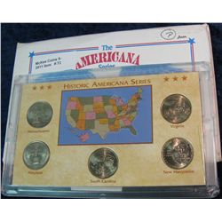 72. 2004 P Statehood Quarter Collection in hard plastic