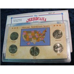 73. 2004 P Statehood Quarter Collection in hard plastic