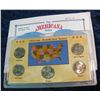 Image 1 : 74. 2005 D Statehood Quarter Collection in hard plastic